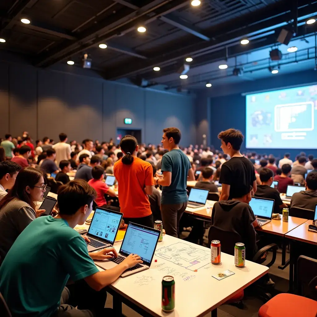 Professional team collaboration